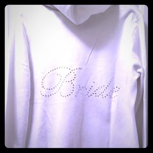 “Bride” Rhinestone Hoodie